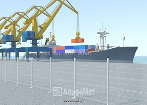 2D ограждения для морских и речных портов в Энгельсе