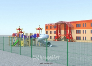 2D ограждения для школ и детских садов в Энгельсе