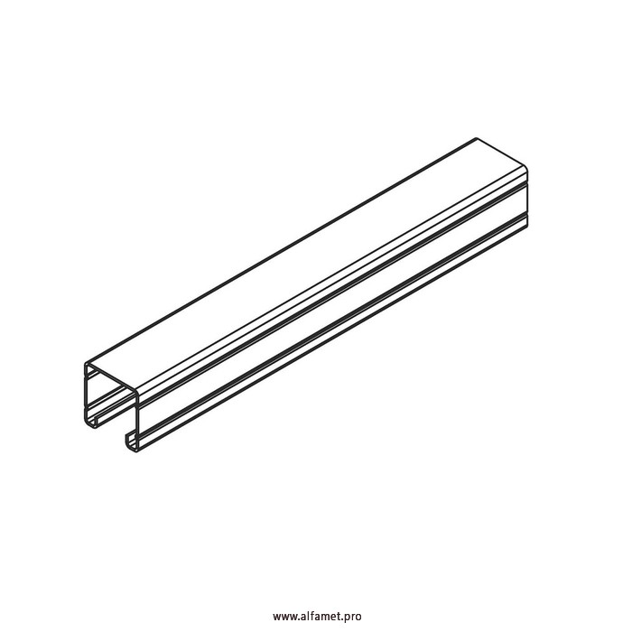 Монтажный профиль СТРАТ неперфорированный 41х41х3000 (1,5 мм)